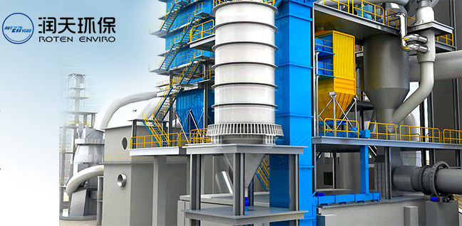 Système pratique de by-pass de chlore d'OIN, système stable de déchloration pour le four à ciment